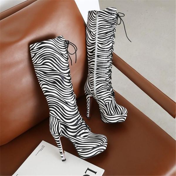 boots fashion snake style women high platform winter shoes comfortable ladies large size, Black
boots fashion snake style women high platform winter shoes comfortable ladies large size, Black