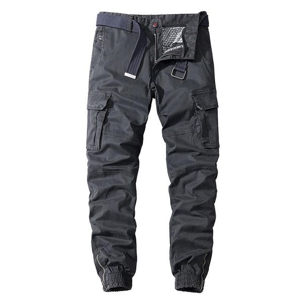 men's pants 2021 casual jogggers trousers multi pockets cargo pure cotton pencil for male outdoor sports, Black
men's pants 2021 casual jogggers trousers multi pockets cargo pure cotton pencil for male outdoor sports, Black