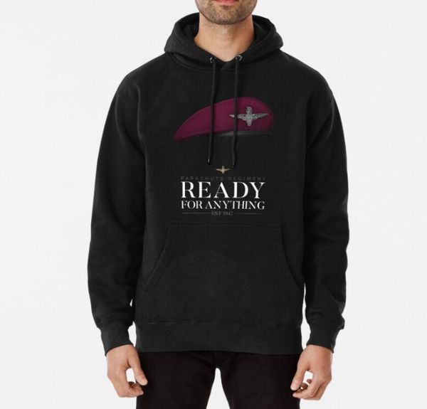 men's hoodies & sweatshirts british parachute regiment ready for anything men pullover hoodie full casual autumn and winter sweatshirt, Black
men's hoodies & sweatshirts british parachute regiment ready for anything men pullover hoodie full casual autumn and winter sweatshirt, Black