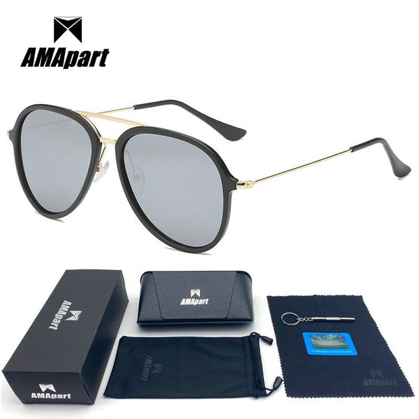 sunglasses amapart polarized for men women driving fishing sports outdoors uv400 protection anti-glare, White;black
sunglasses amapart polarized for men women driving fishing sports outdoors uv400 protection anti-glare, White;black