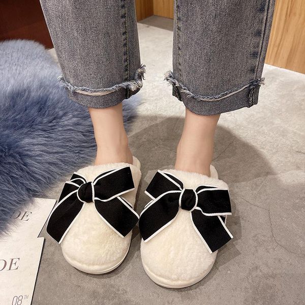 slippers lovely bowknot cotton female winterhomewithindoorwarm lazy cartoon plush velvet fall and winter ciabatte donna, Black
slippers lovely bowknot cotton female winterhomewithindoorwarm lazy cartoon plush velvet fall and winter ciabatte donna, Black