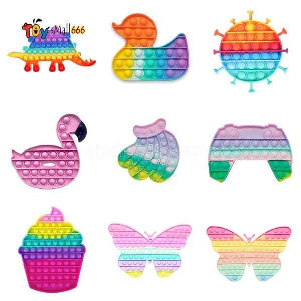 rainbow push bubble fidget sensory toy for autisim special needs anti-stress game stress relief squishy baby toys cy05
rainbow push bubble fidget sensory toy for autisim special needs anti-stress game stress relief squishy baby toys cy05