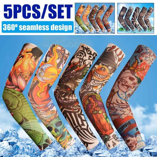elbow & knee pads 5pcs arm warmer quick dry uv protection outdoor temporary fake running sleeve skin proteive tattoo sleeves stocking, Black;gray
elbow & knee pads 5pcs arm warmer quick dry uv protection outdoor temporary fake running sleeve skin proteive tattoo sleeves stocking, Black;gray