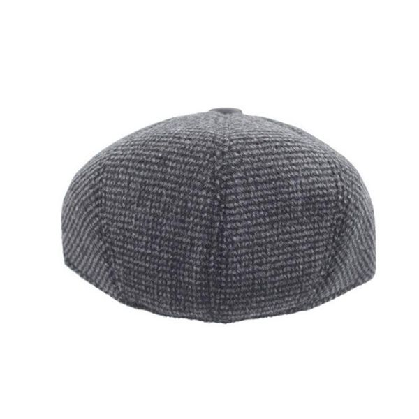 autumn winter men hats beret caps earmuff dad hat plaid gentlemen retro casual flat cap with earflap outdoor, Black;white
autumn winter men hats beret caps earmuff dad hat plaid gentlemen retro casual flat cap with earflap outdoor, Black;white