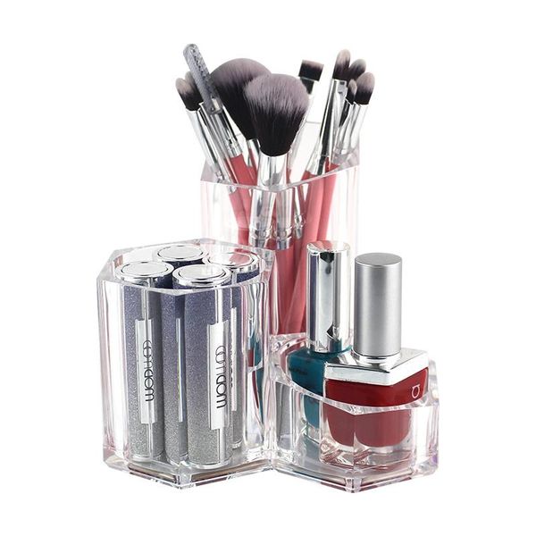 multi-function 3-grid storage box makeup brush sundries receiving for products and stationery jewelry boxes & bins
multi-function 3-grid storage box makeup brush sundries receiving for products and stationery jewelry boxes & bins