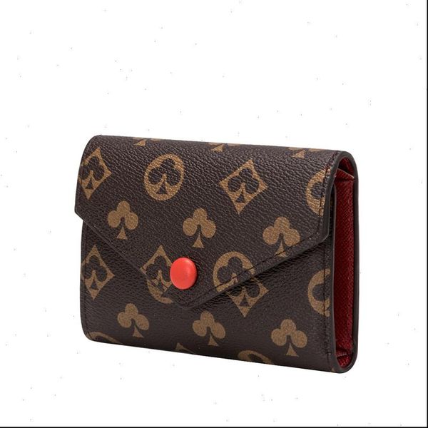 short wallet female korean version multi card position presbyopia tri fold function coin purse, Red;black
short wallet female korean version multi card position presbyopia tri fold function coin purse, Red;black
