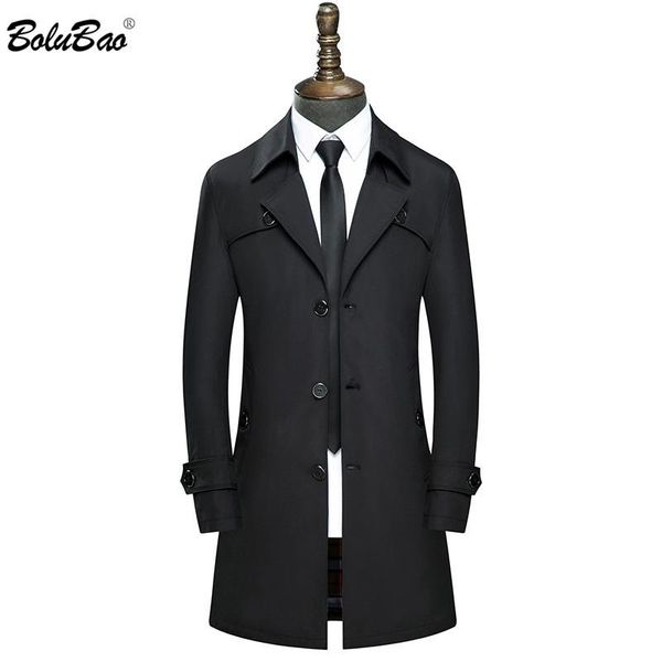men's trench coats bolubao brand men coat fashion slim fit windproof business style formal male long clothing, Tan;black
men's trench coats bolubao brand men coat fashion slim fit windproof business style formal male long clothing, Tan;black