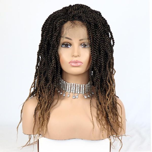 synthetic wigs 20'' spring twist crochet hair curly braids wig brown lace front braiding senegal for black women
synthetic wigs 20'' spring twist crochet hair curly braids wig brown lace front braiding senegal for black women