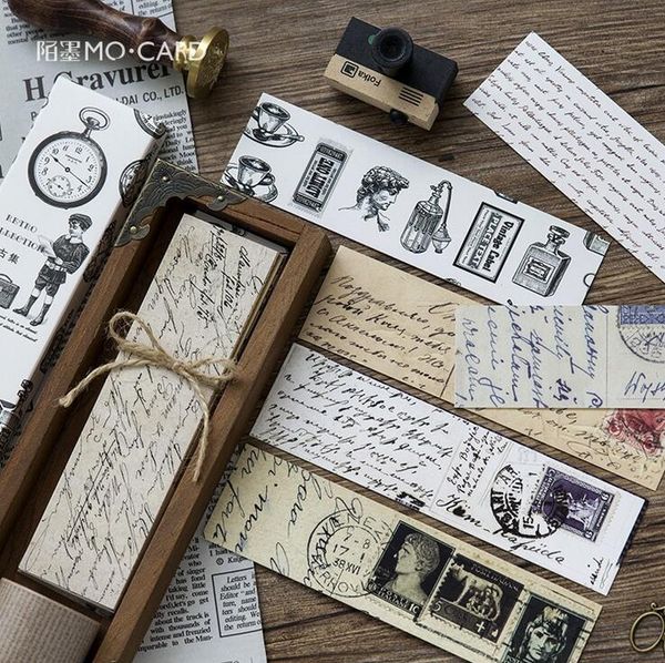 30 pieces vintage style bookmarks retro cardboard bookmarks for students office
30 pieces vintage style bookmarks retro cardboard bookmarks for students office