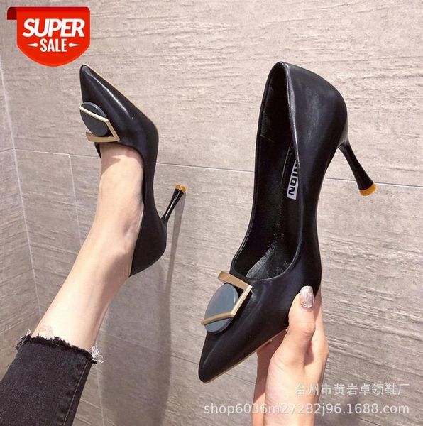 high heels women stiletto black professional small fresh girl all-match pointed shallow mouth single shoes #hf57
high heels women stiletto black professional small fresh girl all-match pointed shallow mouth single shoes #hf57
