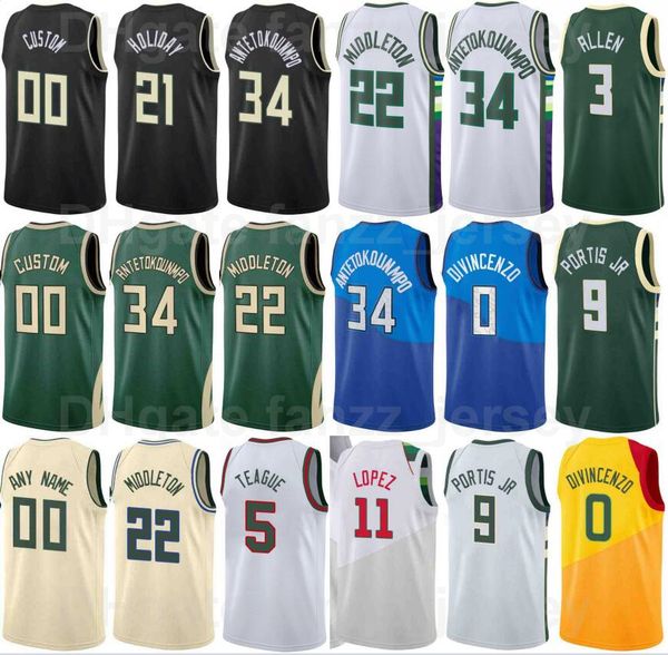 basketball 75th anniversary printed george hill jersey 3 giannis antetokounmpo 34 jrue holiday 21 khris middleton 22 grayson allen 7 bobby p, Black;red
basketball 75th anniversary printed george hill jersey 3 giannis antetokounmpo 34 jrue holiday 21 khris middleton 22 grayson allen 7 bobby p, Black;red