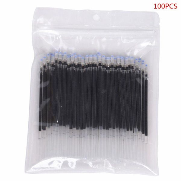 100pcs neutral ink gel pen refill black blue red 0.5mm refills stationery pens
100pcs neutral ink gel pen refill black blue red 0.5mm refills stationery pens