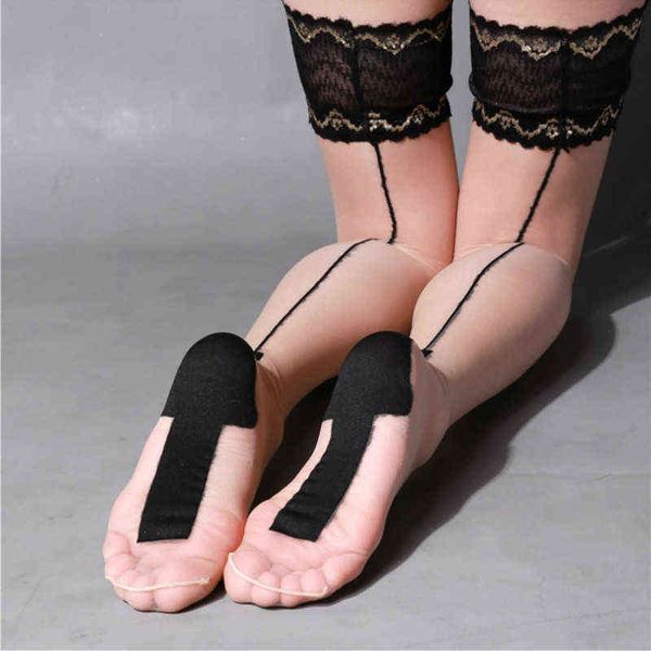 nude color thigh high stockings women's see through back line tights pole dance lingerie stockings female hosiery y1119, Black;white
nude color thigh high stockings women's see through back line tights pole dance lingerie stockings female hosiery y1119, Black;white