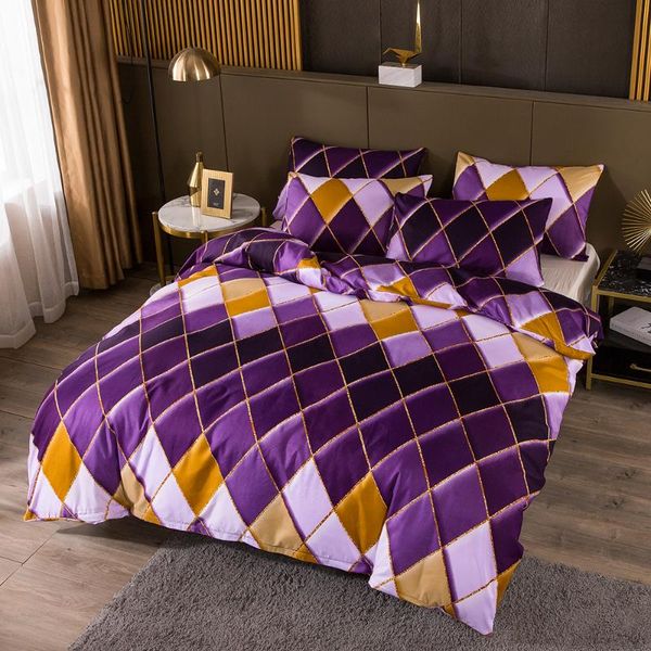 simple bedding set with pillowcase bed geometric duvet cover sets linen single double king size quilt covers
simple bedding set with pillowcase bed geometric duvet cover sets linen single double king size quilt covers