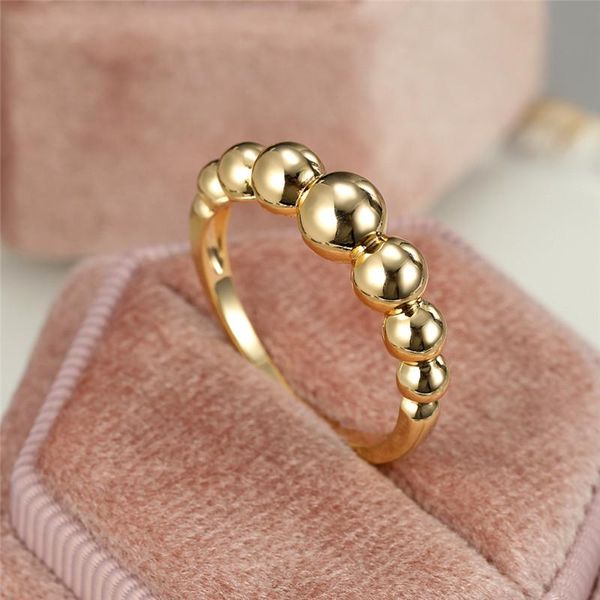 wedding rings vintage female gold color ring cute small round beads simple fashion engagement for women men luxury jewelry, Slivery;golden
wedding rings vintage female gold color ring cute small round beads simple fashion engagement for women men luxury jewelry, Slivery;golden