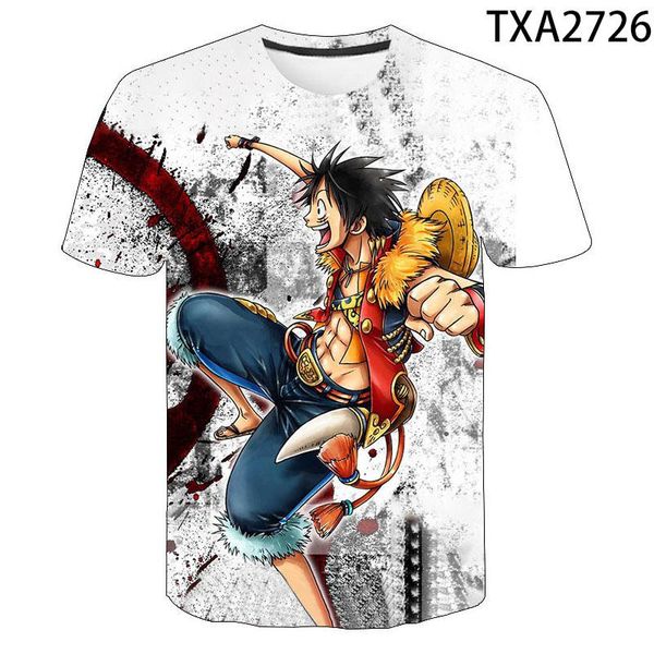men's t-shirts fashion summer and women's short-sleeved t-shirt 3d printing japanese anime harajuku super big pirate king lu fei, White;black
men's t-shirts fashion summer and women's short-sleeved t-shirt 3d printing japanese anime harajuku super big pirate king lu fei, White;black