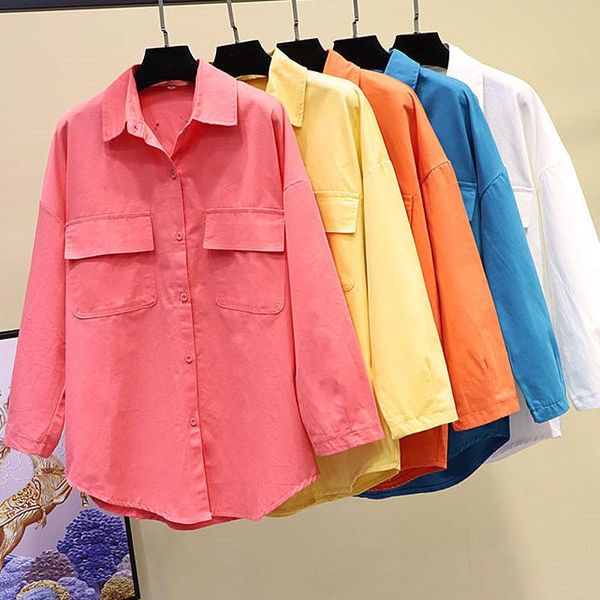women's blouses & shirts 2021 spring autumn vintage women korean long sleeve womens and female blusas roupa y422, White
women's blouses & shirts 2021 spring autumn vintage women korean long sleeve womens and female blusas roupa y422, White