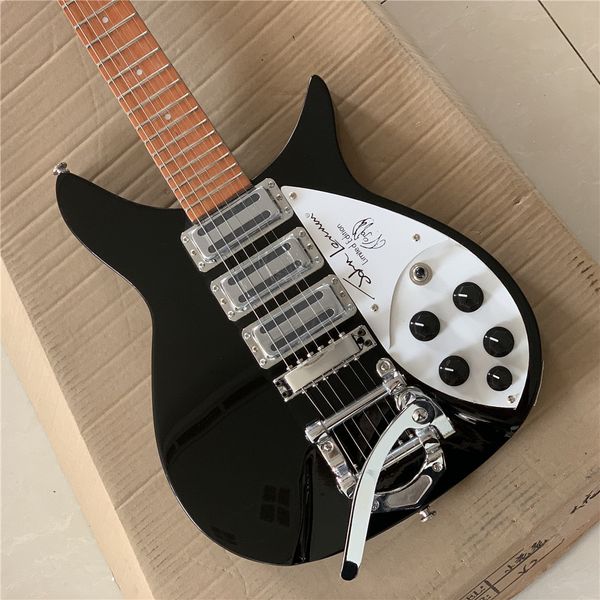 12 string guitar, 360 electric guitar,black paint body with triangle inlay fingerboard
12 string guitar, 360 electric guitar,black paint body with triangle inlay fingerboard