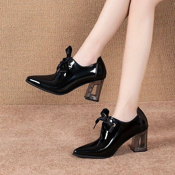 dress shoes 2021 spring/autumn women's high-heels fashion single woman pumps pointed toe square heel british style apricot black 
dress shoes 2021 spring/autumn women's high-heels fashion single woman pumps pointed toe square heel british style apricot black