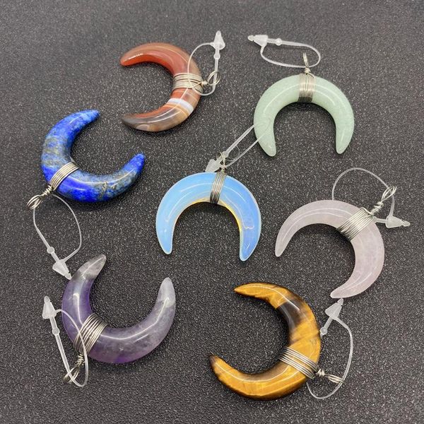 charms wholesale multicolor moon lotus shape pendant natural stone material for jewelry making diy handmade accessories bead decoration, Bronze;silver
charms wholesale multicolor moon lotus shape pendant natural stone material for jewelry making diy handmade accessories bead decoration, Bronze;silver