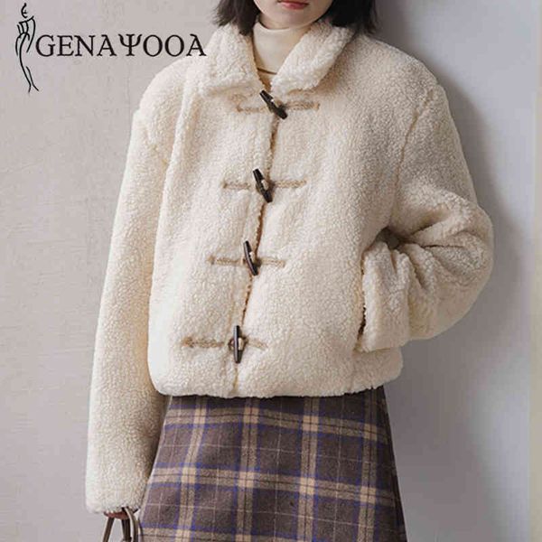 genayooa long sleeve jacket ladies warm casual woman winter coats and jackets short single breasted coat femme korean fashion 210417, Black;brown
genayooa long sleeve jacket ladies warm casual woman winter coats and jackets short single breasted coat femme korean fashion 210417, Black;brown