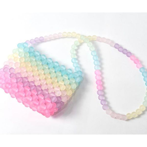 evening bags rainbow rubber beaded fashion summer handmade hollow woven bag for women single shoulder diagonal female bead bucket
evening bags rainbow rubber beaded fashion summer handmade hollow woven bag for women single shoulder diagonal female bead bucket