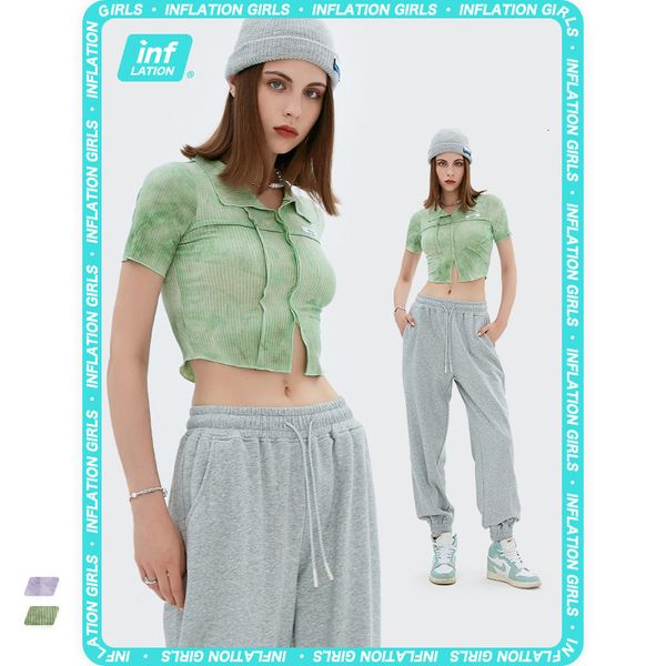 t shirt inf women's clothing - fashion brand in spring and summer 2021 solid color slim fit short open navel sleeve polo, White
t shirt inf women's clothing - fashion brand in spring and summer 2021 solid color slim fit short open navel sleeve polo, White