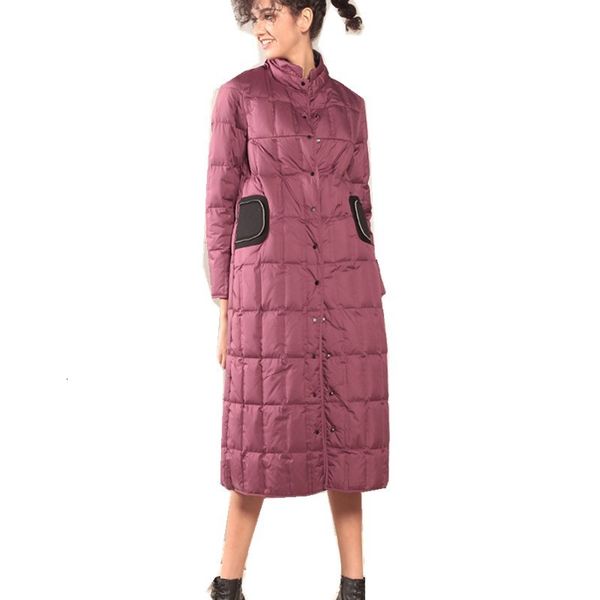 down women's knee lengthened women winter style korean white duck down fashionable warm jacket, Black 
down women's knee lengthened women winter style korean white duck down fashionable warm jacket, Black