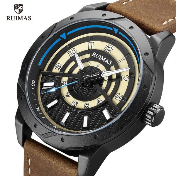 wristwatches ruiams military sport watches man casual analog japan quartz watch waterproof leather strap male wristwatch relogio 594, Slivery;brown
wristwatches ruiams military sport watches man casual analog japan quartz watch waterproof leather strap male wristwatch relogio 594, Slivery;brown