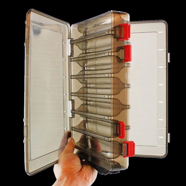 double side 14 compartments fishing lure box multifunctional hooks spoons storage boxes tackle accessories
double side 14 compartments fishing lure box multifunctional hooks spoons storage boxes tackle accessories