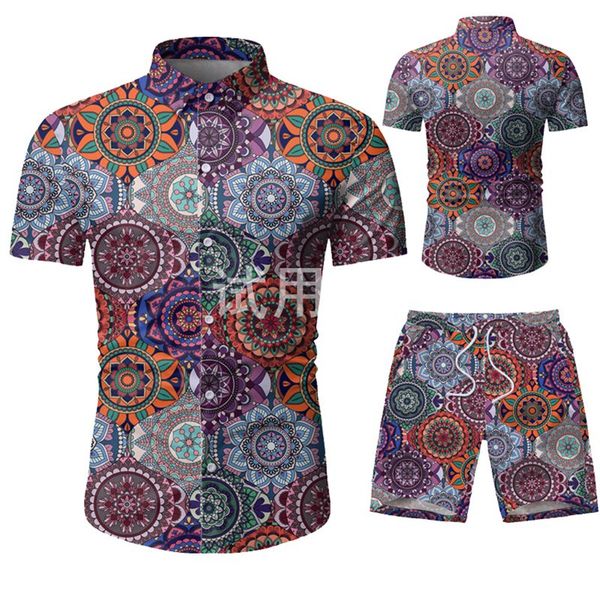 many styles men shirt fashion rose plant flower printed shirt hawaii leisure vacation men's clothing suit, White;black