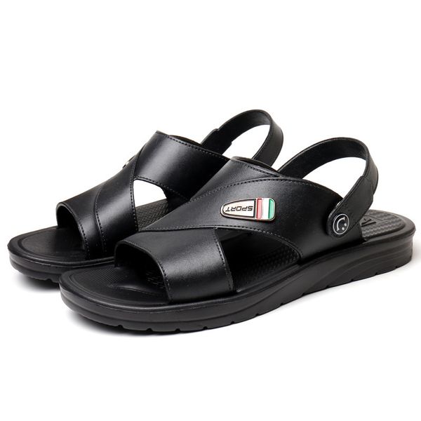 sandals men summer patent leather comfortable slip-on casual fashion slippers zapatillas hombre size 40-45 r9wv, Black
sandals men summer patent leather comfortable slip-on casual fashion slippers zapatillas hombre size 40-45 r9wv, Black