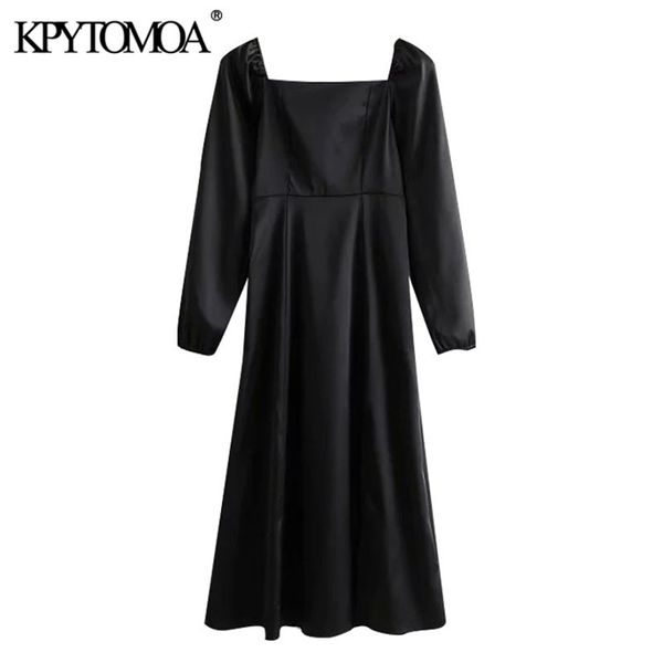 women chic fashion front slit soft touch midi dress long sleeve back elastic female dresses vestidos mujer 210420, Black;gray
women chic fashion front slit soft touch midi dress long sleeve back elastic female dresses vestidos mujer 210420, Black;gray