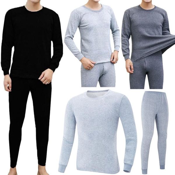 men's thermal underwear winter men long suit polyester comfortable warm + pants piece set, Black;white
men's thermal underwear winter men long suit polyester comfortable warm + pants piece set, Black;white