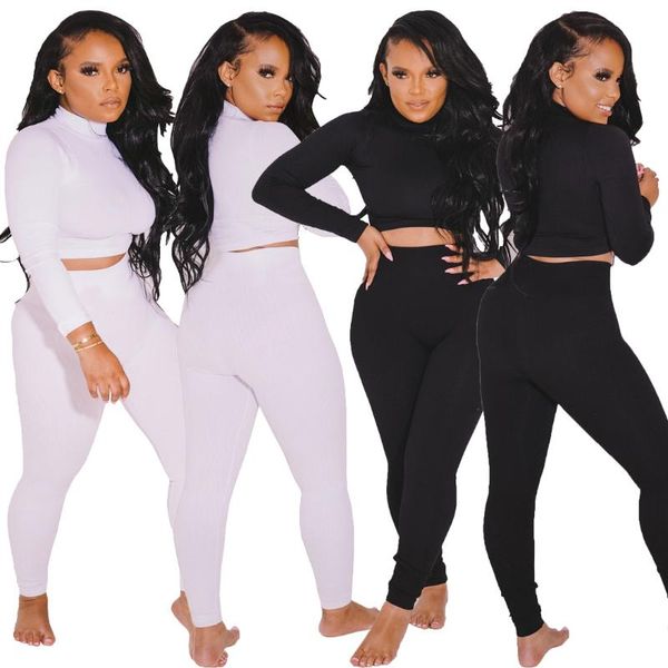 women's two piece pants tracksuit women outfits matching sets long sleeve crop skinny pencil fitness wear sweat suit, White
women's two piece pants tracksuit women outfits matching sets long sleeve crop skinny pencil fitness wear sweat suit, White