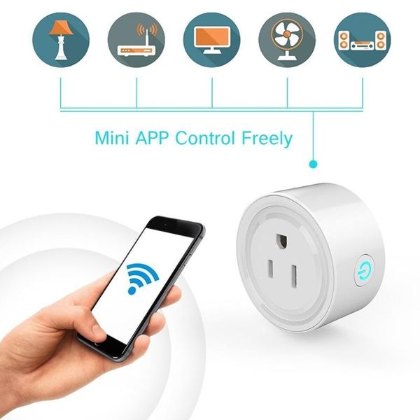 smart power plugs letine us 2021 mini wifi socket timing on/off the extension plug works with alexa google home
smart power plugs letine us 2021 mini wifi socket timing on/off the extension plug works with alexa google home