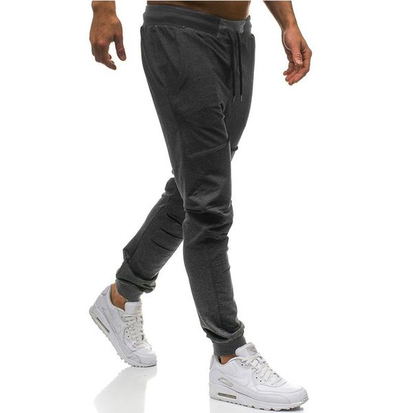 men's pants hole personality casual fitness design sports outdoor, Black 
men's pants hole personality casual fitness design sports outdoor, Black