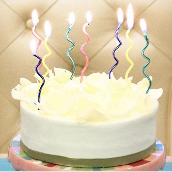 16pcs color curve birthday cake shape candles spiral candle romantic party / wedding decorations
16pcs color curve birthday cake shape candles spiral candle romantic party / wedding decorations