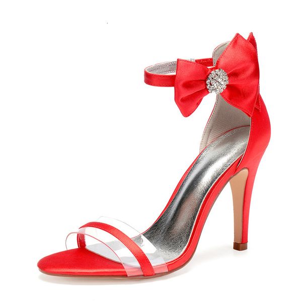 sandals high heels satin wedding women summer shoes open toe ankle strap zipper back bowknot formal party dress t68f, Black
sandals high heels satin wedding women summer shoes open toe ankle strap zipper back bowknot formal party dress t68f, Black