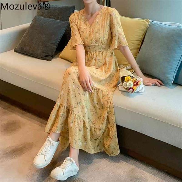 elegant short sleeve floral print women summer v-neck lace-up mid-length female a-line dress vestidos femme 210416, White
elegant short sleeve floral print women summer v-neck lace-up mid-length female a-line dress vestidos femme 210416, White
