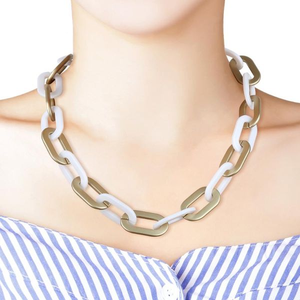 chains punk lock chain necklace women statement hip hop twisted thick link collar gothic jewelry gift, Silver
chains punk lock chain necklace women statement hip hop twisted thick link collar gothic jewelry gift, Silver