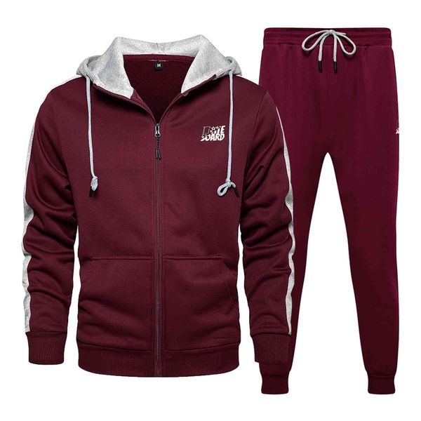 men's sports training jogging 2-piece set, fitns cloth, sportswear, autumn and winter, new in 2021, Gray
men's sports training jogging 2-piece set, fitns cloth, sportswear, autumn and winter, new in 2021, Gray