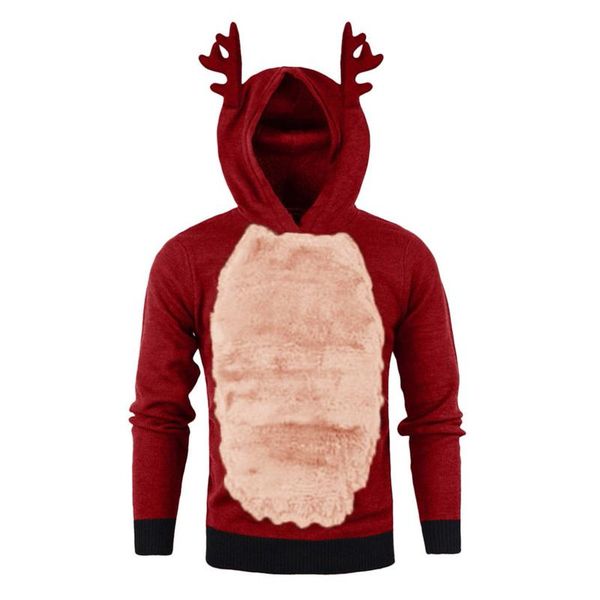women's hoodies & sweatshirts christmas men autumn winter fleece velvet xmas hoody hooded soild color splicing casual party pullover, Black
women's hoodies & sweatshirts christmas men autumn winter fleece velvet xmas hoody hooded soild color splicing casual party pullover, Black