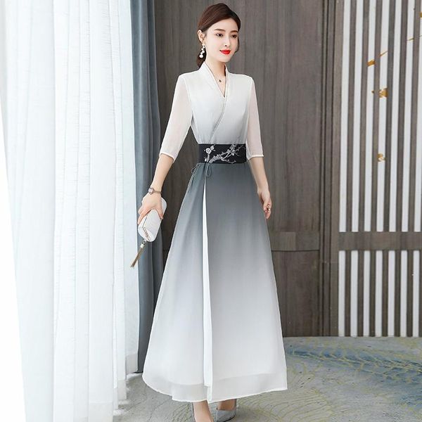long chinese dress qipao ao dai vietnam oriental elegant cheongsam traditional folk asian clothes vestidos ethnic clothing, Red
long chinese dress qipao ao dai vietnam oriental elegant cheongsam traditional folk asian clothes vestidos ethnic clothing, Red