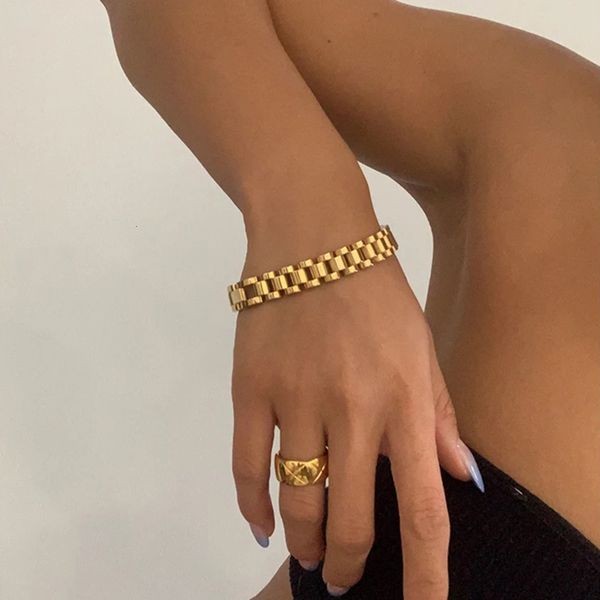 bezoedelen gratis 2020 nieuwe rvs vergulde afneembare polsbandjes armbanden voor vrouwen hiphop goud wrap, Golden;silver
bezoedelen gratis 2020 nieuwe rvs vergulde afneembare polsbandjes armbanden voor vrouwen hiphop goud wrap, Golden;silver