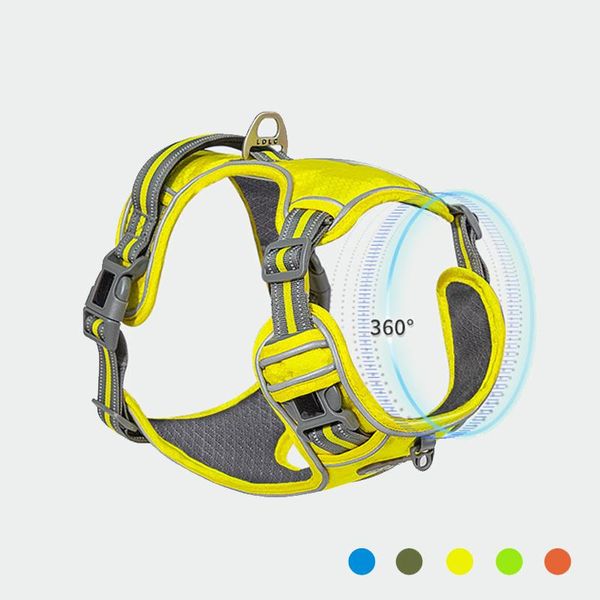 dog collars & leashes adjustable pet harness nylon reflective vest comfortable breathable mesh chest strap outdoor walking safety for dogs
dog collars & leashes adjustable pet harness nylon reflective vest comfortable breathable mesh chest strap outdoor walking safety for dogs