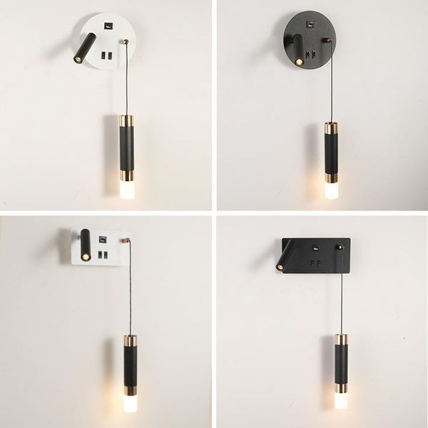 wall lamp nordic style bedside lamps with spotlight modern minimalist bedroom living room background rotating light switch
wall lamp nordic style bedside lamps with spotlight modern minimalist bedroom living room background rotating light switch
