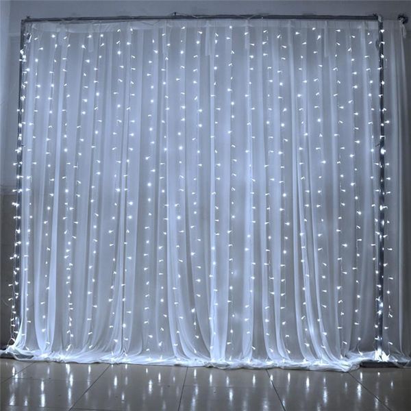 3x3m 300 led icicle fairy string lights christmas wedding party garland outdoor curtain garden decor strips
3x3m 300 led icicle fairy string lights christmas wedding party garland outdoor curtain garden decor strips