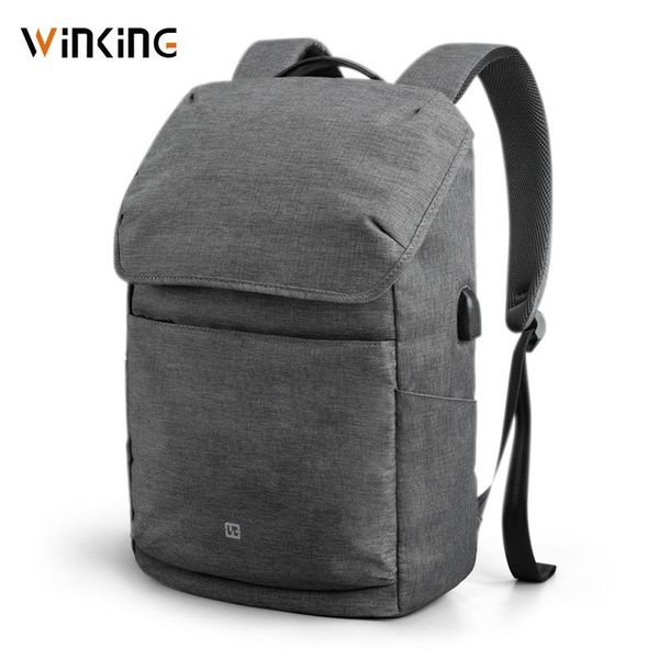 backpack winking korean casual men lapcomputer usb charge 15.6 inch fashion college school bags for teenage boys
backpack winking korean casual men lapcomputer usb charge 15.6 inch fashion college school bags for teenage boys