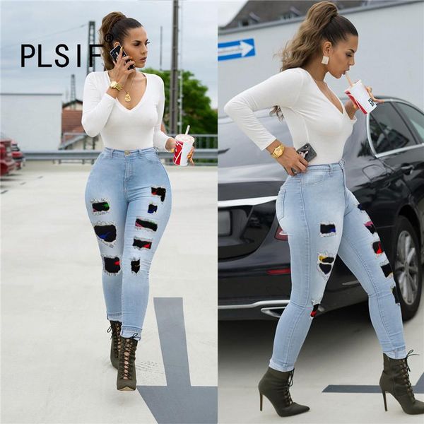 women's pants & capris women button zipper hole stitching print waist jeans street fashion slim feet autumn, Black;white
women's pants & capris women button zipper hole stitching print waist jeans street fashion slim feet autumn, Black;white